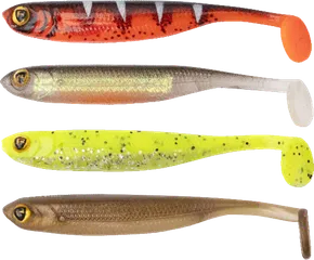 Fox Rage Micro Tiddler Fast Softbait 5cm 8pc Mixed