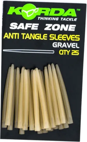 Korda Safe Zone Anti-Tangle Sleeves Gravel