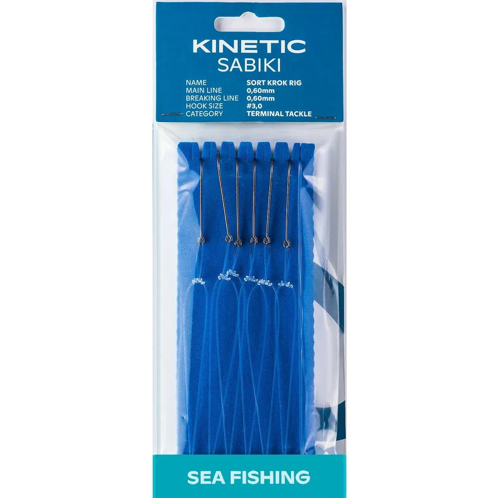 Kinetic Sabiki #3/0 370cm 1pc