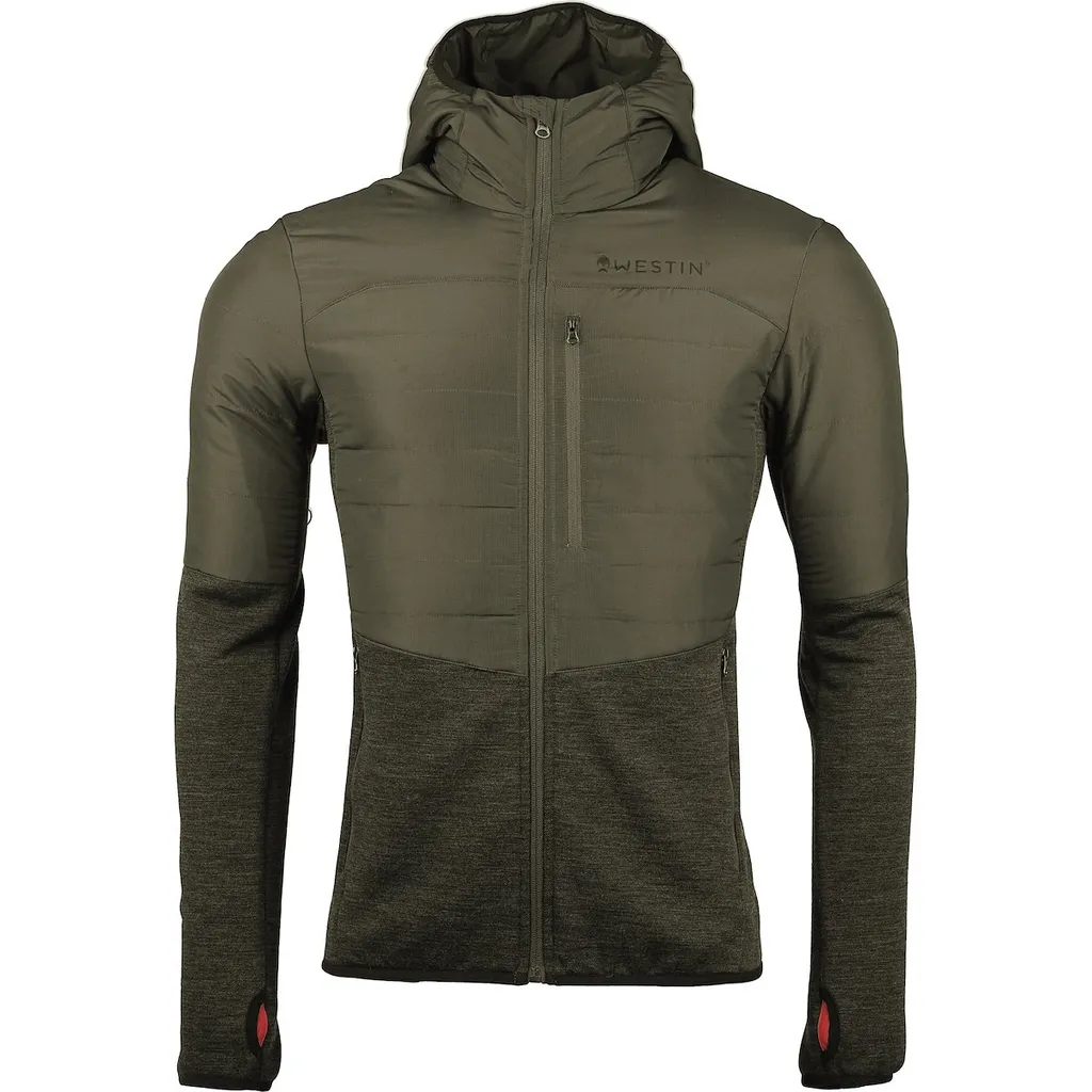 Westin Thermo Knit Jacket Pullover S Beluga Green