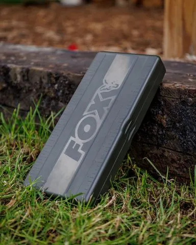 Fox Edges Tackle Box 35.5x13x3.5cm 2 Compartments Rig Box EVA Foam