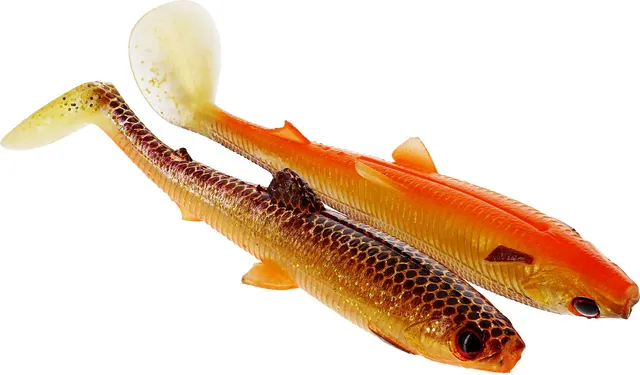 Westin BullTeez Shadtail Gummifische 12.5cm 16g Tiger Perch