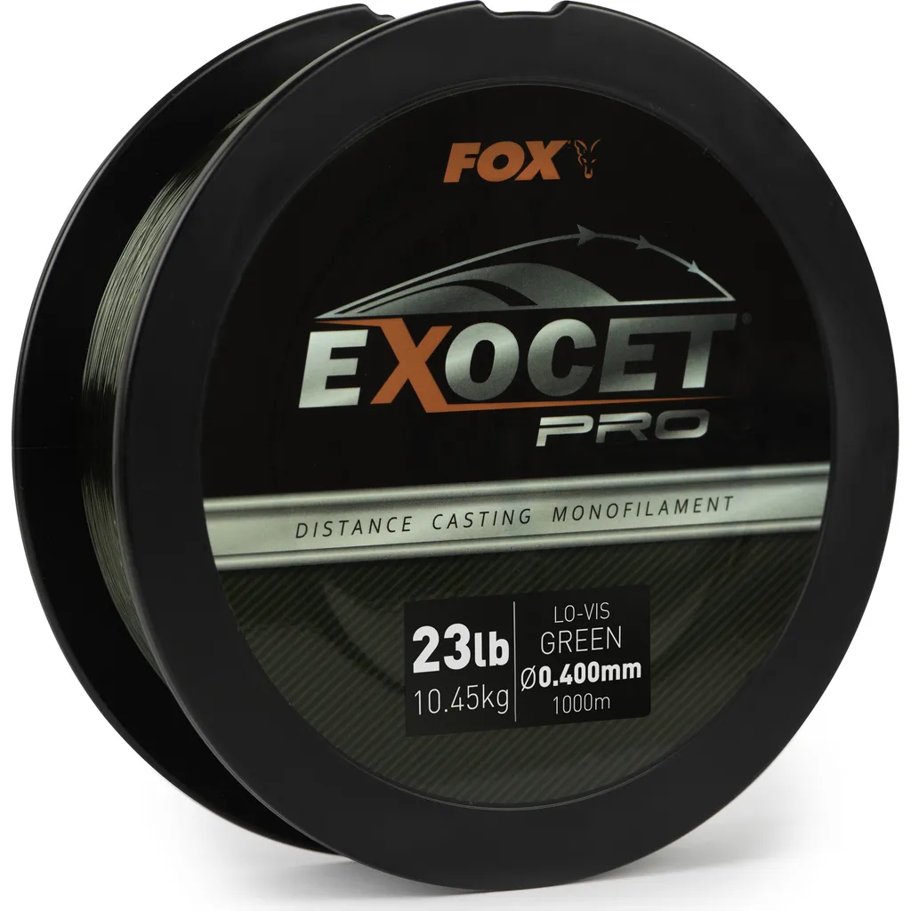 Fox Exocet Pro Low Vis Green Monofile Schnur 0.4mm 10.45kg
