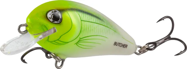 Salmo Butcher Sinking Crankbait 5cm 7g 1–2m White Flash Yellow