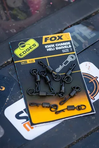 Fox Edges Kwik Change Heli Swivels 7 10pcs