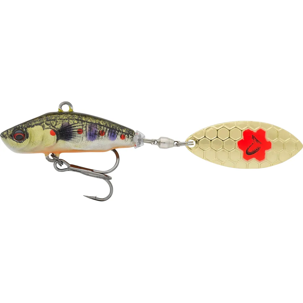 Savage Gear 3D Sticklebait Tailspin Spin tails 7.3cm 13g Brown Trout Smolt