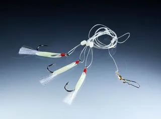 Balzer Dorsch- und Köhlersystem 3 Hooks Rig 150cm