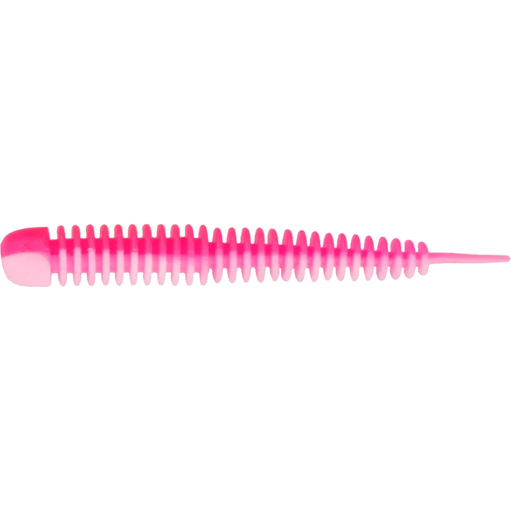 Kinetic Wriggly Gummiköder 7.5cm 2.1g White Pink