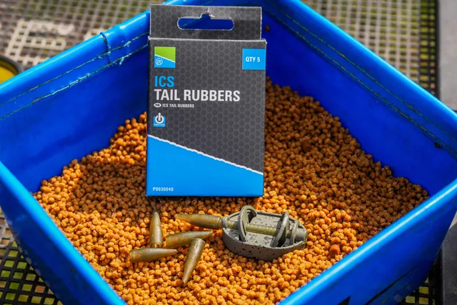 Preston Ics Tail Rubbers P0030040 5pc
