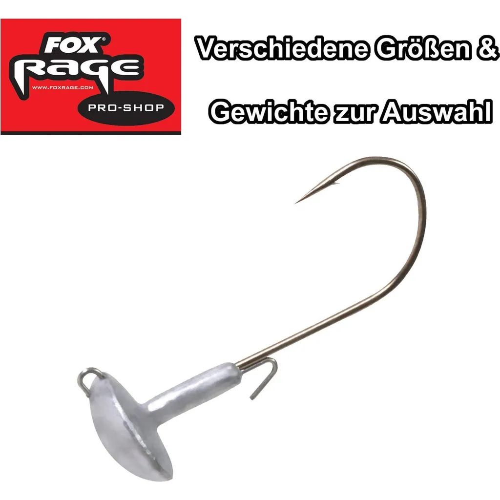 Fox Rage Standup Lipstick Jigs Jigkopf 20g #4/0