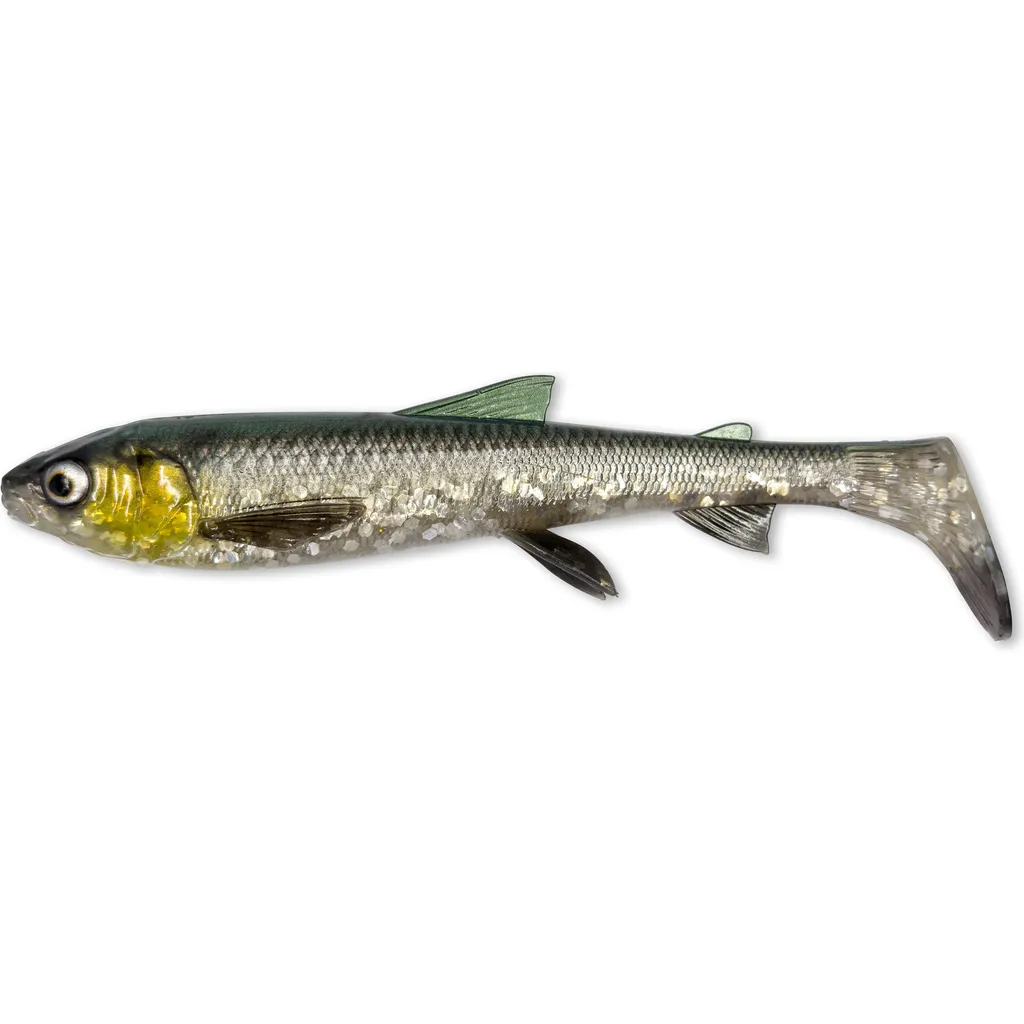 Savage Gear 3D Whitefish Shad Gummifisch 27cm 152g Green Silver 1 Stk