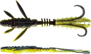 Westin Crecraw Ripplr Creaturebait 4g 9.5cm Black/Chartreuse