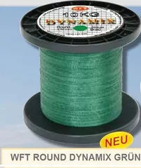 WFT Round Dynamix Braided Line 0.1mm 1000m Green