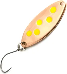 Troutwerk Spoon 3.3cm 2.5g Copper-Coloured/Yellow Dots