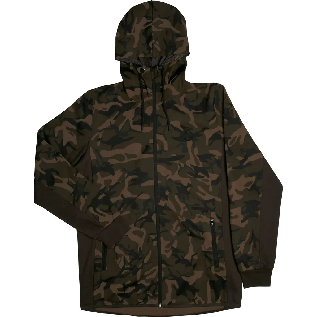 Fox Chunk Camo Dark Khaki Track Hoodie M