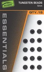 Fox Edges 5mm 15pcs Beads Tungsten