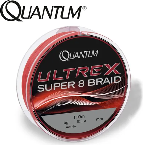 Quantum Ultrex Super 8 Geflochtene Schnur 0.30mm 20kg 110m