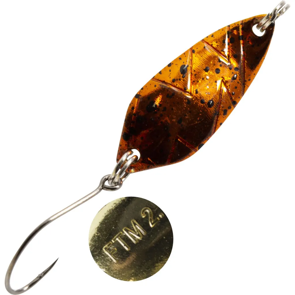 FTM Spoon Strike Blinker 2.1g Bronze Schwarz Gold