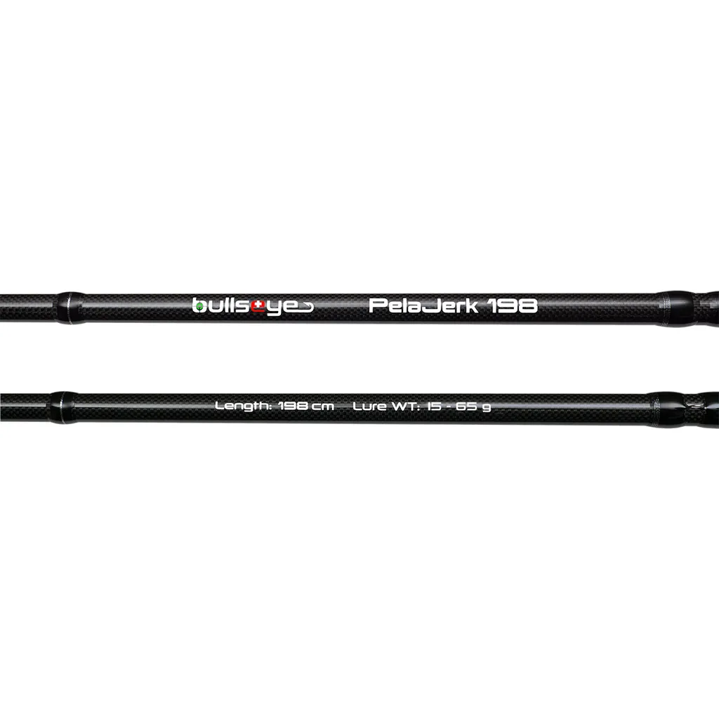 Bullseye PelaJerk 198 Baitcastrute 1,98m 15–65g 2pc