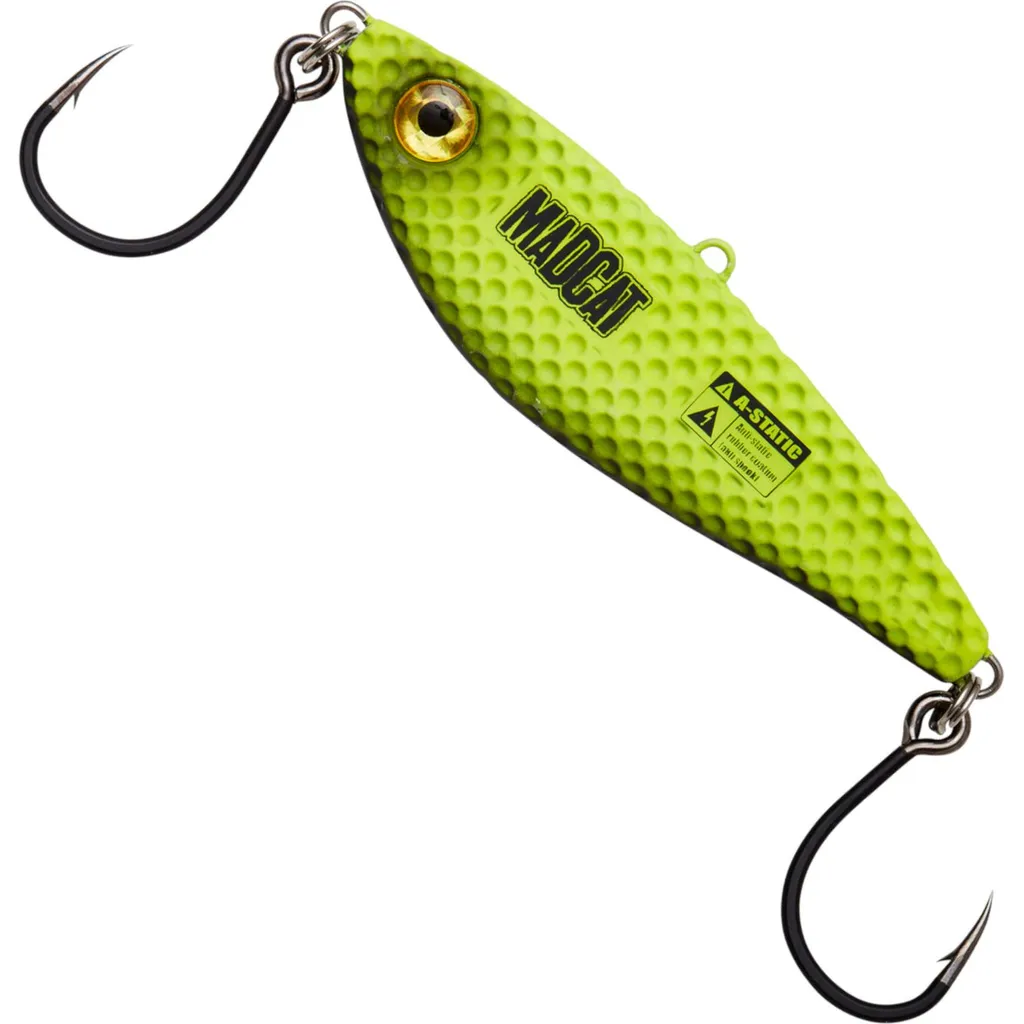 Madcat Vibratix Wallerköder 14cm 130g Fluo Yellow UV