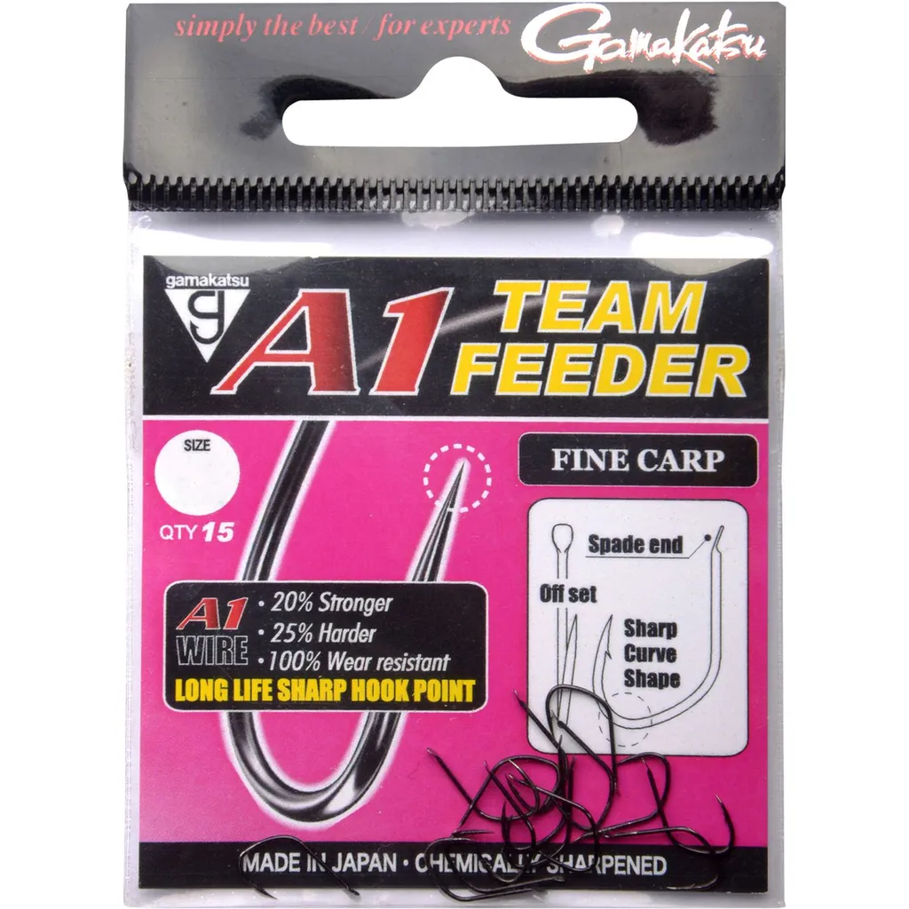 Gamakatsu A1 Team Feeder Fine Carp Haken Gr. 6