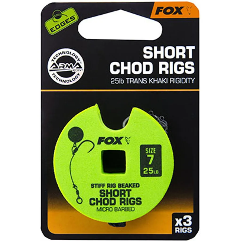 Fox Armapoint Chod Rig #7 11.34kg 3pcs Beaked