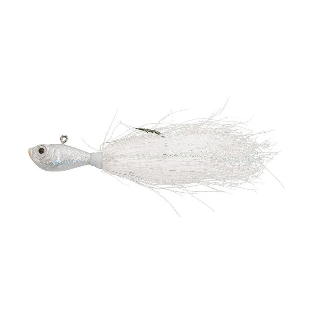 Spro Bucktail Jig White Fliege 10.63g