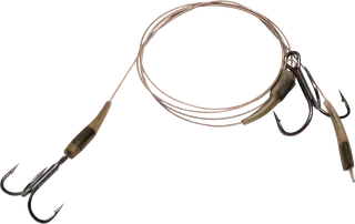 Zebco DB Series Bottom Rig Leader 14kg 4+2 Camo Steel