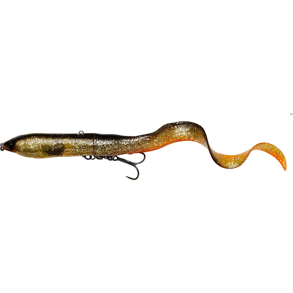 Savage Gear 3D Hard Eel Swimbaits 17cm 50g Black Gold