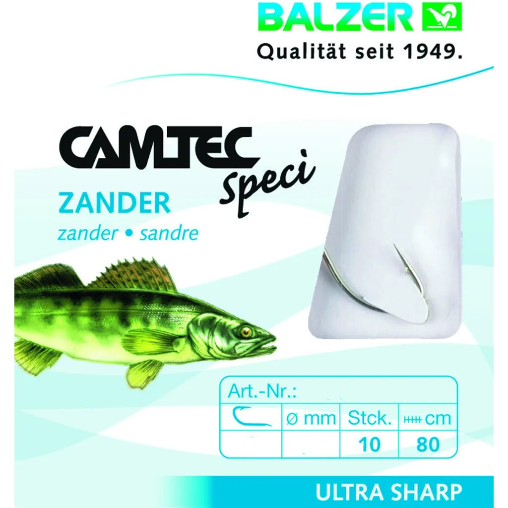 Balzer Camtec Zander Haken #4 0.22mm