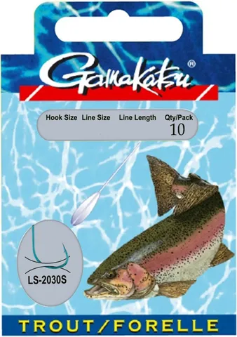 Gamakatsu Forelle Sbiro LS-2030 Leader #12 180cm 0.18mm