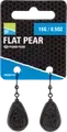 Preston Flat Pear Sinker 15g 2pcs