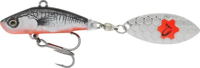 Savage Gear 3D Sticklebait Tailspin 7.3cm 13g Black/Red
