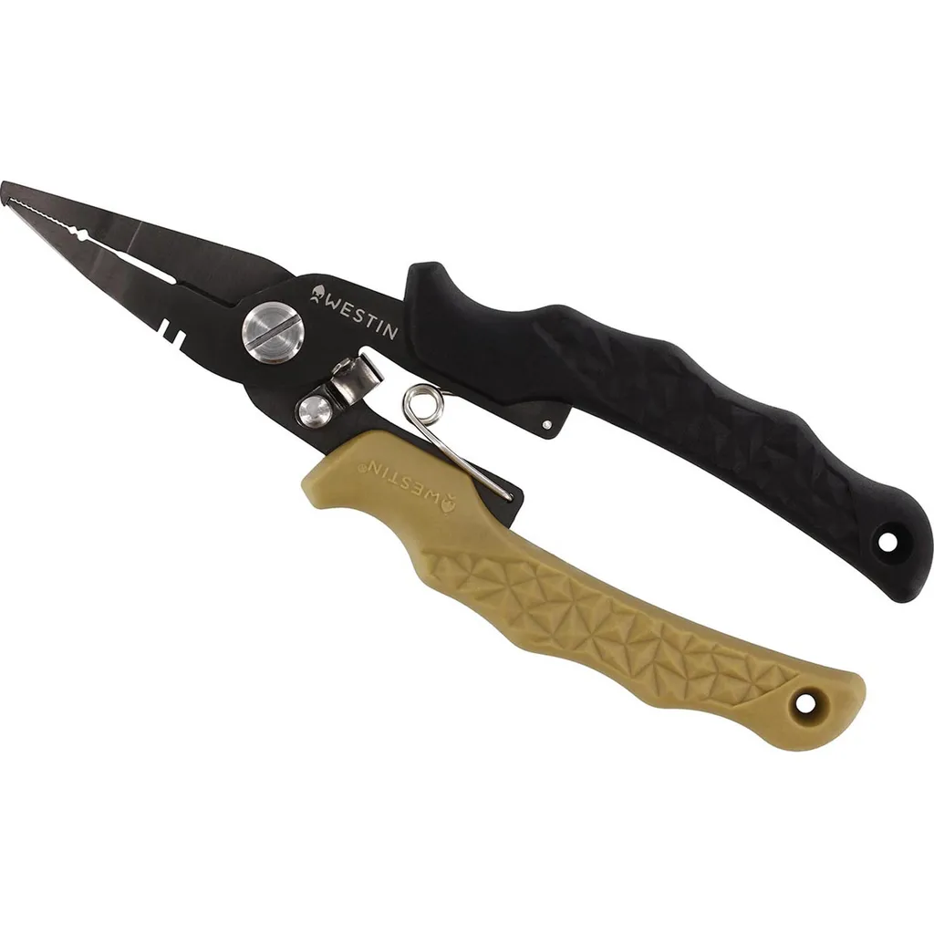 Westin HD SPLIT RING PLIERS L 16cm BLACK/SAND