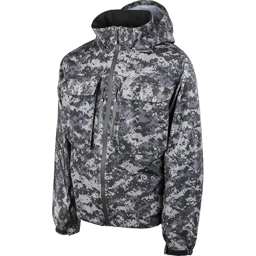 Kinetic CAMORUSH JACKET L GREY CAMO