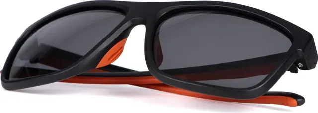Fox Collection Polarized Glasses Black Grey
