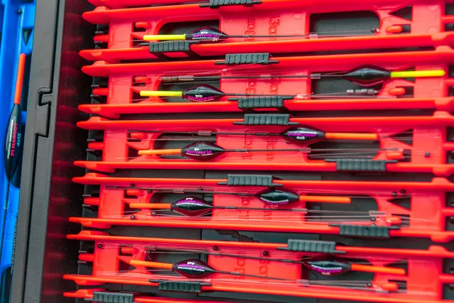 Preston Interlok Slider Winders 13cm Rot