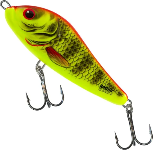 Salmo Rattlin Slider Jerkbait 8cm 20g Bright Perch