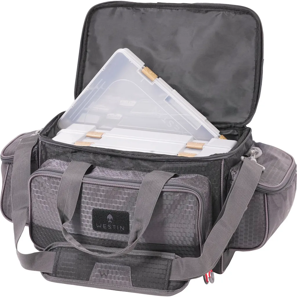 Westin W4 LURE LOADER 4 BOXES Tasche & Koffer L TITANIUM BLACK