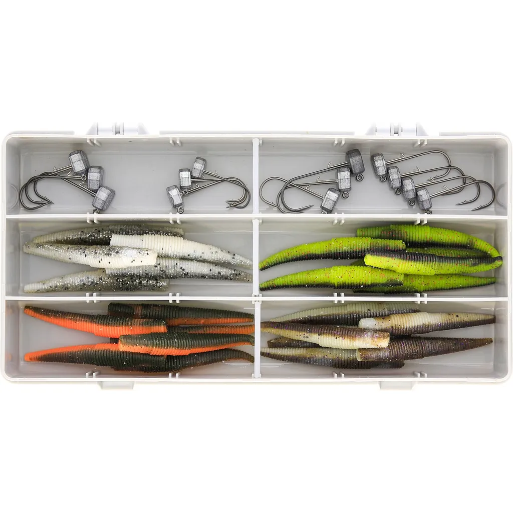 Westin Ned Worm Box Ködersets Mix 37PCS