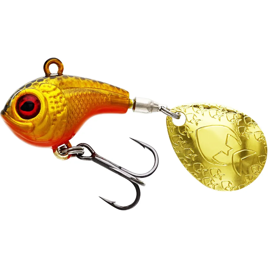 Westin DropBite Spin Tail Jig Spin Tails 3.7cm 22g Gold Rush