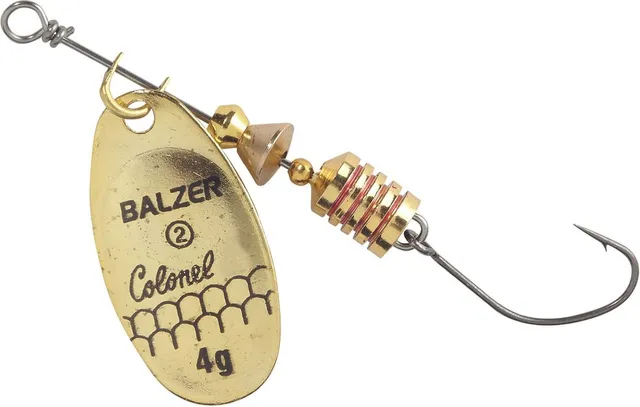 Balzer Colonel Z Spinner Einzelhaken 1.5g Gold