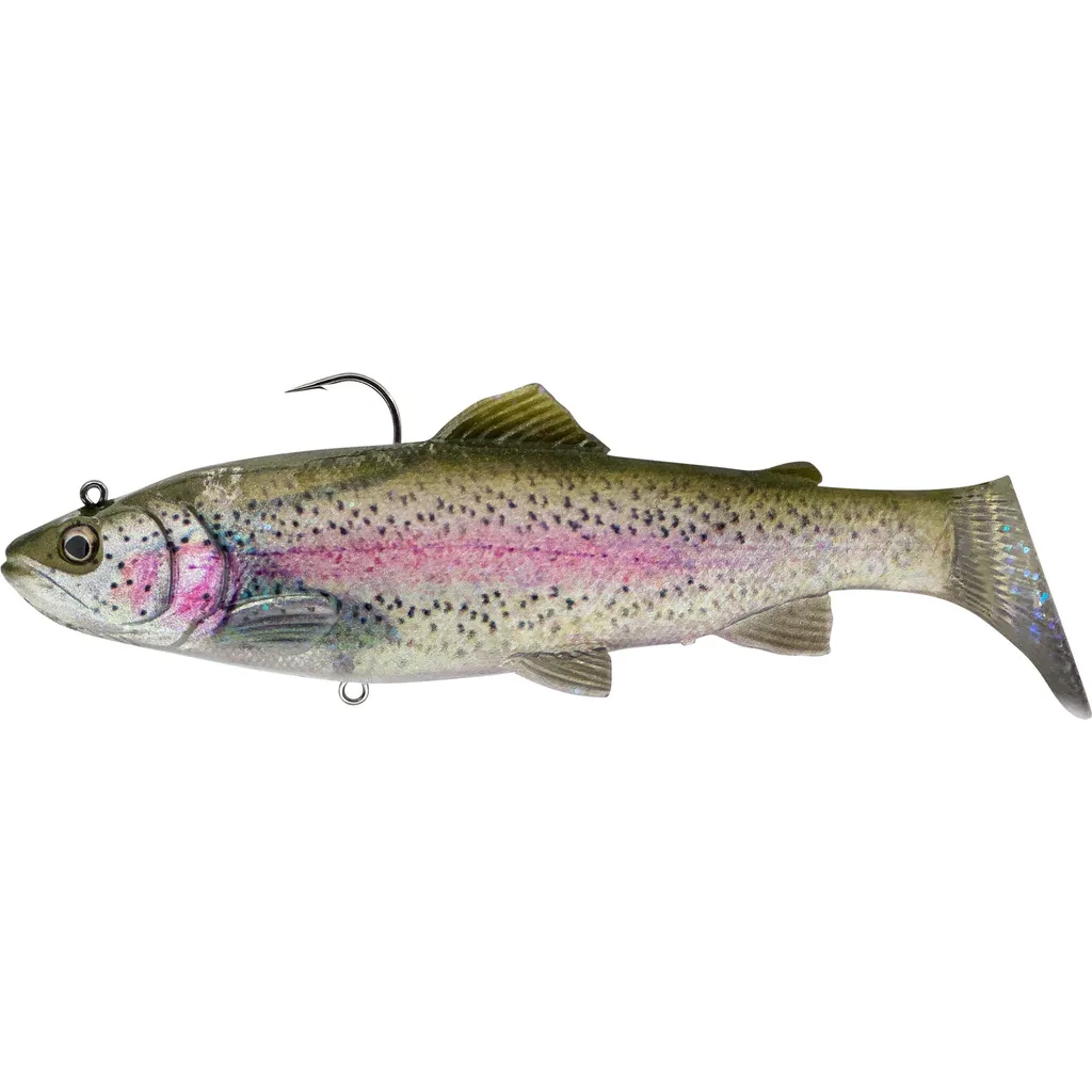 Savage Gear 3D Trout Shad Köder 17cm 90g Clear Rainbow Trout