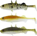 Westin Stanley The Stickleback Shadtail Gummifisch 7.5cm 4g Clear Water Mix 10