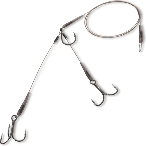 Quantum Mr Pike Pike Float Rig Leader #1+#4+#4 50cm 14kg