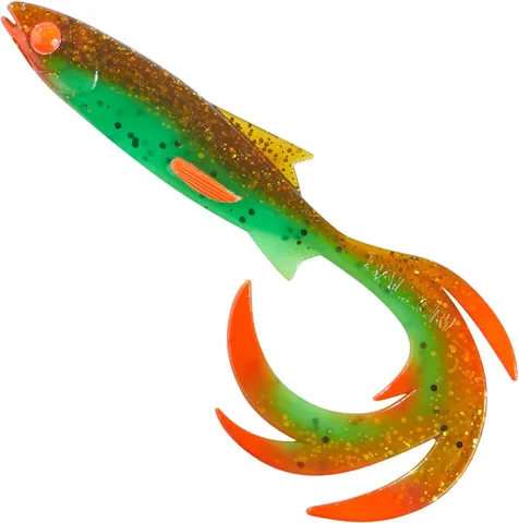 Balzer Shirasu Reptile Shad 7cm 1.5g Chartreuse Motoroil