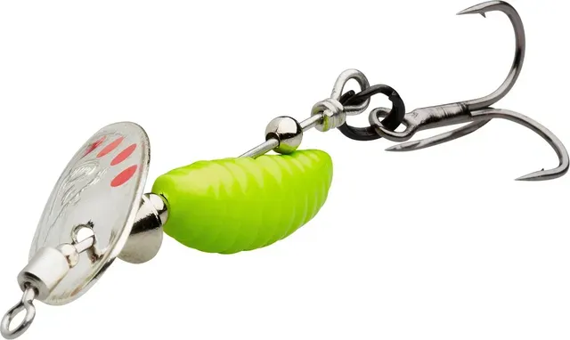 Savage Gear Grub Spinners 3.8g Silver Red Yellow