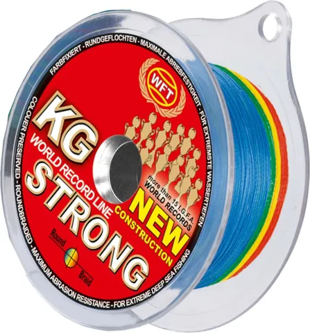 WFT KG Strong Multicolor Braided Line 0.22mm 32kg 540m