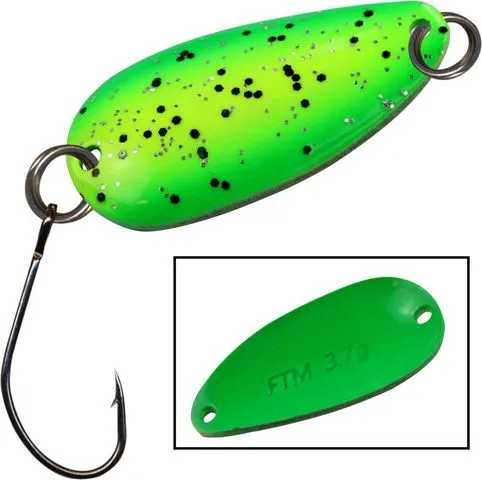 FTM Spoon Bee 3.1cm 3.7g Grün-Gelb/Grün