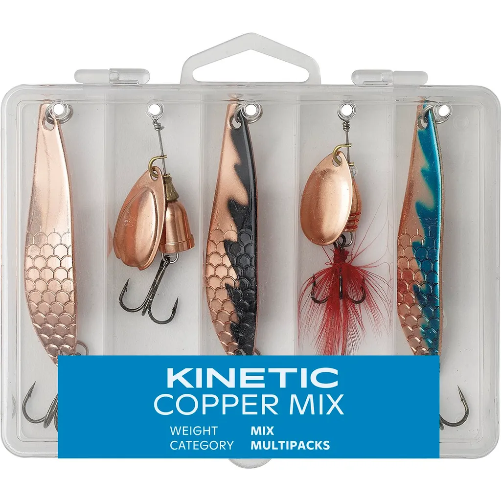 Kinetic Copper Kunstköder-Set 5PCS MIX